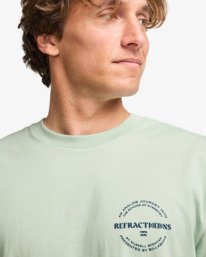 4 Russel Spencer Symmetry Premium - T-Shirt f&uuml;r M&auml;nner Beige 24A521621 Billabong