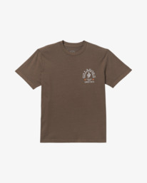 6 Coiled Premium Wave Washed - T-Shirt für Männer Braun 24A523501 Billabong