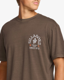 5 Coiled Premium Wave Washed - T-Shirt für Männer Braun 24A523501 Billabong