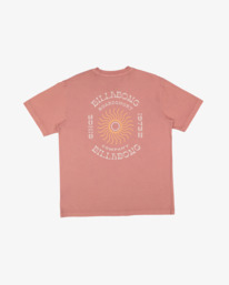 7 Sunrise Premium Wave Washed - T-Shirt à manches courtes pour Homme Rose 24A523502 Billabong