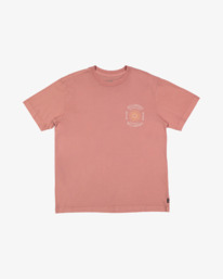 6 Sunrise Premium Wave Washed - T-Shirt à manches courtes pour Homme Rose 24A523502 Billabong