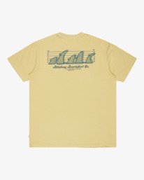 6 Suspects Premium - T-shirt de manga curta para Homem Amarelo 24A524501 Billabong