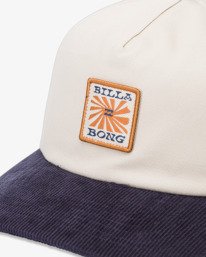 2 Breakdown - Snapback-Cap f&uuml;r M&auml;nner Weiss 24A551511 Billabong