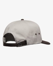 4 Throwback - Cappellino Strapback da uomo Gray 24A551526 Billabong