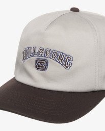 5 Throwback - Cappellino Strapback da uomo Gray 24A551526 Billabong