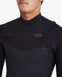 5 4/3mm Revolution Pro - Chest Zip Wetsuit for Men Black 24AW191501 Billabong