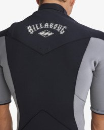 7 2/2mm Absolute Natural - Short Sleeve Chest Zip Wetsuit for Men Gray 24AW191512 Billabong