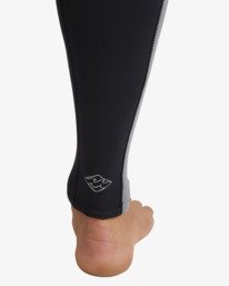 10 2/2mm Absolute Natural - Short Sleeve Chest Zip Wetsuit for Men Gray 24AW191512 Billabong