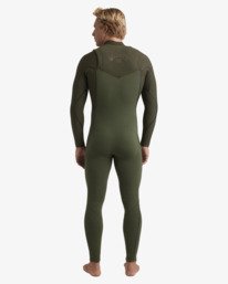2 4/3mm Furnace Natural - Muta con zip sul petto da Uomo Green 24AW193501 Billabong