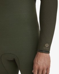4 4/3mm Furnace Natural - Muta con zip sul petto da Uomo Green 24AW193501 Billabong