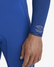 4 4/3mm Revolution Natural - Chest Zip Wetsuit for Men Red 24AW193512 Billabong