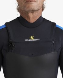 3 4/3mm Oscillator Natural - Chest-Zip-Neoprenanzug für Männer Blau 24AW193516 Billabong