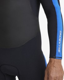 4 4/3mm Oscillator Natural - Chest-Zip-Neoprenanzug für Männer Blau 24AW193516 Billabong