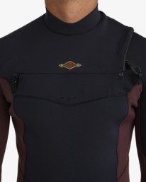 3 5/4mm Absolute Natural - Chest Zip Wetsuit for Men Purple 24AW193526 Billabong