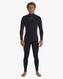 0 5/4mm Absolute Natural - Chest Zip Wetsuit for Men Purple 24AW193526 Billabong