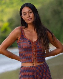 0 Hot Tides Knit - Vest Top for Women Brown 24B022503 Billabong
