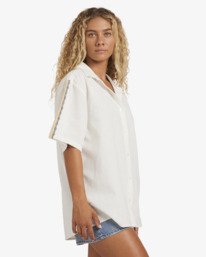 0 Otis Dreaming - Short Sleeve Shirt for Women White 24B043572 Billabong