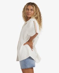 3 Otis Dreaming - Short Sleeve Shirt for Women White 24B043572 Billabong