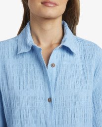 6 Laura - Kurz&auml;rmliges Hemd f&uuml;r Frauen Rot 24B044500 Billabong