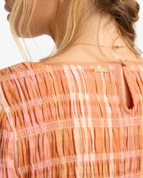 6 Check Me Out - Langärmliges Hemd für Frauen Braun 24B053503 Billabong