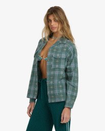 4 Coastal Breeze - Long Sleeve Shirt for Women Blue 24B053505 Billabong