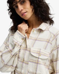 4 Coastal Breeze - Long Sleeve Shirt for Women White 24B053505 Billabong