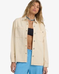 1 Laura Twill - Overshirt for Women White 24B054506 Billabong