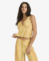 0 Hazy Daze - Crop top pour Femme Marron 24B061600 Billabong