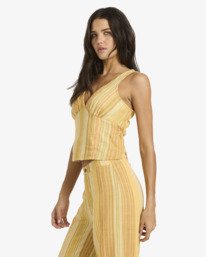 3 Hazy Daze - Crop top pour Femme Marron 24B061600 Billabong