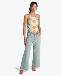 1 Tides Calling - Haut dos nu pour Femme Blanc 24B061601 Billabong