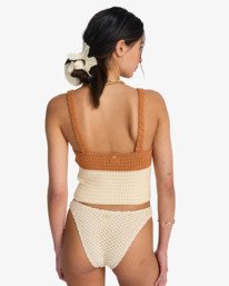 2 Anders - Smanicato a maglia da Donna Brown 24B071602 Billabong