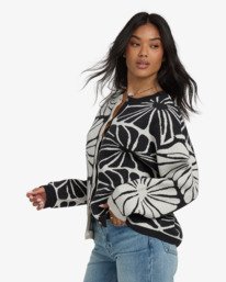 4 Overheated - Cardigan für Frauen Schwarz 24B074508 Billabong
