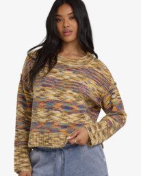 1 Malibu Creek - Pullover für Frauen Braun 24B074513 Billabong
