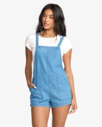 0 Beach Crush Denim - Dungarees for Women  24B091501 Billabong