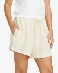 4 So Cozy - Shorts mit elastischem Bund für Frauen Beige 24B091506 Billabong