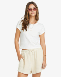 0 So Cozy - Shorts mit elastischem Bund für Frauen Beige 24B091506 Billabong