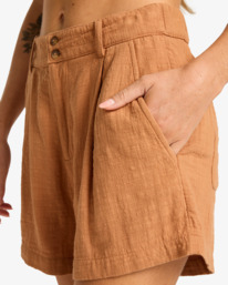 4 Tailor Made - Shorts mit unelastischem Bund für Frauen Grün 24B091510 Billabong