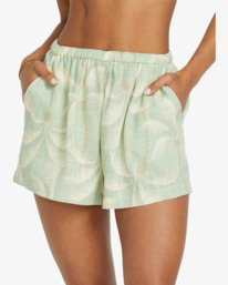 5 Sun Fade - Short con cintura elástica para Mujer Verde 24B091511 Billabong