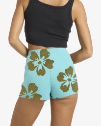 4 Last Summer - Elasticated Shorts for Women Blue 24B091604 Billabong