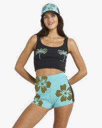 0 Last Summer - Elasticated Shorts for Women Blue 24B091604 Billabong