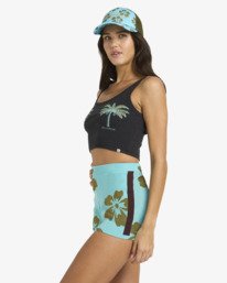 5 Last Summer - Elasticated Shorts for Women Blue 24B091604 Billabong