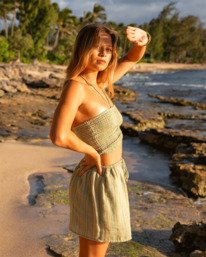 0 Summer Sunshine - Short avec taille élastique pour Femme Vert 24B092501 Billabong