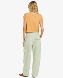 2 Walk Along - Pantalón tipo cargo para Mujer Verde 24B111504 Billabong