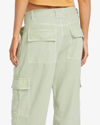 4 Walk Along - Pantaloni cargo da Donna Green 24B111504 Billabong