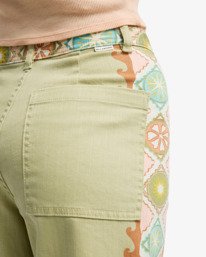 4 Free Fall - Pantalon ample pour Femme Vert 24B112500 Billabong