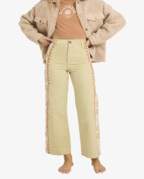 1 Free Fall - Pantalon ample pour Femme Vert 24B112500 Billabong