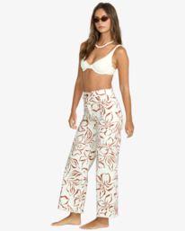 5 Free Fall - Weite Hose für Frauen Weiss 24B112500 Billabong