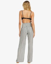 2 New Waves 2 - Pantaloni con vita elastica da Donna Black 24B121505 Billabong
