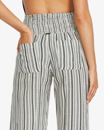 4 New Waves 2 - Pantaloni con vita elastica da Donna Black 24B121505 Billabong