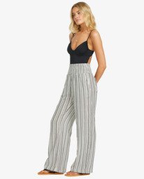 3 New Waves 2 - Pantaloni con vita elastica da Donna Black 24B121505 Billabong